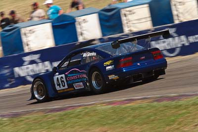 46;1-November-2009;Australia;David-McGinniss;Holden-Calibra;NSW;NSW-State-Championship;NSWRRC;Narellan;New-South-Wales;Oran-Park-Raceway;Sports-Sedans;auto;motion-blur;motorsport;racing;super-telephoto