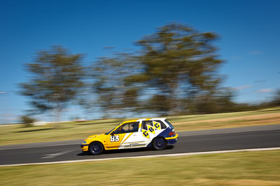 93;20-March-2010;Australia;Honda-Civic;Morgan-Park-Raceway;QLD;Queensland;Stephen-Pocock;Touring-Cars;Warwick;auto;motion-blur;motorsport;racing;wide-angle