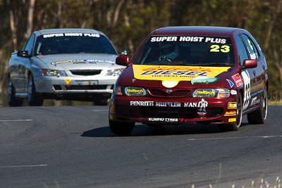 23;20-March-2010;Australia;John-Willmington;Morgan-Park-Raceway;Nissan-Pulsar-N15-SSS;Production-Cars;QLD;Queensland;Warwick;auto;motorsport;racing;super-telephoto