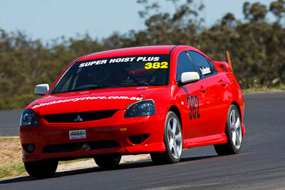 382;20-March-2010;Australia;Mitsubishi-380;Morgan-Park-Raceway;Paul-Leabeater;Production-Cars;QLD;Queensland;Warwick;auto;motorsport;racing;super-telephoto