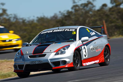 3;20-March-2010;Australia;Morgan-Park-Raceway;Production-Cars;QLD;Queensland;Sean-Soole;Toyota-Celica-ZR;Warwick;auto;motorsport;racing;super-telephoto