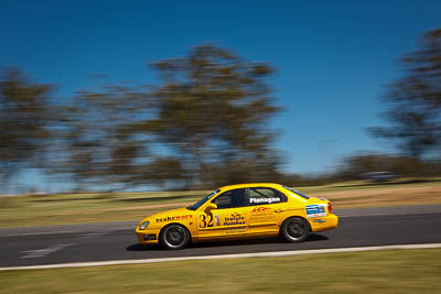 32;20-March-2010;Australia;Hyundai-Sonata;James-Flanagan;Morgan-Park-Raceway;Production-Cars;QLD;Queensland;Warwick;auto;motion-blur;motorsport;racing;wide-angle