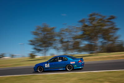 12;20-March-2010;Australia;Ford-Falcon-BA;Mark-Bell;Morgan-Park-Raceway;Production-Cars;QLD;Queensland;Warwick;auto;motion-blur;motorsport;racing;wide-angle