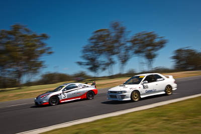 555;20-March-2010;555;Australia;Mal-Smith;Morgan-Park-Raceway;Production-Cars;QLD;Queensland;Subaru-Impreza-WRX-STI;Warwick;auto;motion-blur;motorsport;racing;wide-angle