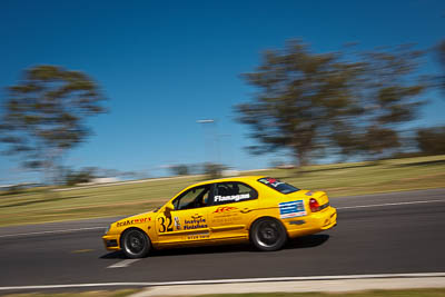 32;20-March-2010;Australia;Hyundai-Sonata;James-Flanagan;Morgan-Park-Raceway;Production-Cars;QLD;Queensland;Warwick;auto;motion-blur;motorsport;racing;wide-angle