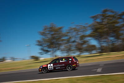 23;20-March-2010;Australia;John-Willmington;Morgan-Park-Raceway;Nissan-Pulsar-N15-SSS;Production-Cars;QLD;Queensland;Warwick;auto;motion-blur;motorsport;racing;wide-angle