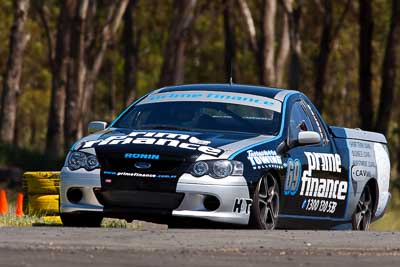 69;20-March-2010;Australia;Ford-Falcon-BA-Ute;Merrick-Malouf;Morgan-Park-Raceway;QLD;Queensland;Touring-Cars;Warwick;auto;motorsport;racing;super-telephoto