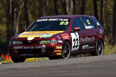 23;20-March-2010;Australia;John-Willmington;Morgan-Park-Raceway;Nissan-Pulsar-N15-SSS;Production-Cars;QLD;Queensland;Warwick;auto;motorsport;racing;super-telephoto