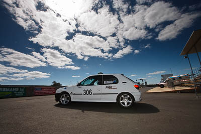 306;1998-Peugeot-306-GTi;20-March-2010;Australia;Barry-Black;Morgan-Park-Raceway;Production-Cars;QLD;Queensland;Warwick;auto;motorsport;racing;wide-angle