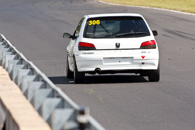 306;1998-Peugeot-306-GTi;20-March-2010;Australia;Barry-Black;Morgan-Park-Raceway;Production-Cars;QLD;Queensland;Warwick;auto;motorsport;racing;super-telephoto