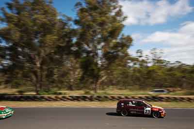 23;21-March-2010;Australia;John-Willmington;Morgan-Park-Raceway;Nissan-Pulsar-N15-SSS;Production-Cars;QLD;Queensland;Warwick;auto;motion-blur;motorsport;racing;wide-angle