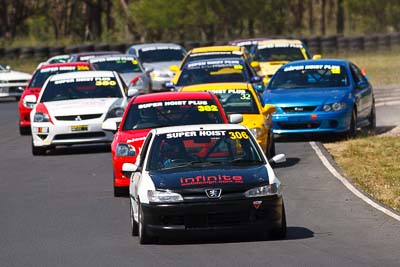 306;1998-Peugeot-306-GTi;21-March-2010;Australia;Barry-Black;Morgan-Park-Raceway;Production-Cars;QLD;Queensland;Warwick;auto;motorsport;racing;super-telephoto