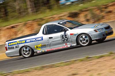 55;21-March-2010;Australia;Daniel-Flanagan;Holden-Commodore-VY-Ute;Morgan-Park-Raceway;Production-Cars;QLD;Queensland;Warwick;auto;motorsport;racing;telephoto