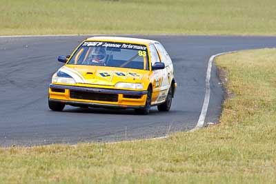 93;21-March-2010;Australia;Honda-Civic;Morgan-Park-Raceway;QLD;Queensland;Stephen-Pocock;Touring-Cars;Warwick;auto;motorsport;racing;super-telephoto