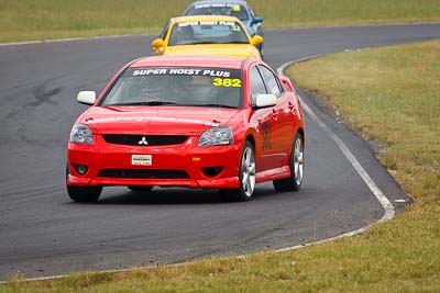 382;21-March-2010;Australia;Mitsubishi-380;Morgan-Park-Raceway;Paul-Leabeater;Production-Cars;QLD;Queensland;Warwick;auto;motorsport;racing;super-telephoto