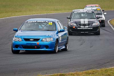 12;21-March-2010;Australia;Ford-Falcon-BA;Mark-Bell;Morgan-Park-Raceway;Production-Cars;QLD;Queensland;Warwick;auto;motorsport;racing;super-telephoto