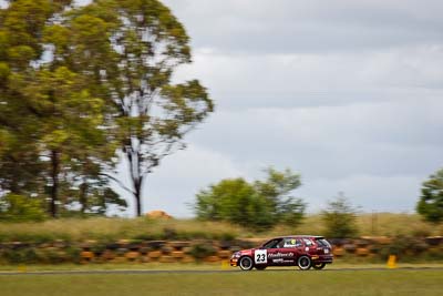 23;21-March-2010;Australia;John-Willmington;Morgan-Park-Raceway;Nissan-Pulsar-N15-SSS;Production-Cars;QLD;Queensland;Warwick;auto;motion-blur;motorsport;racing;super-telephoto