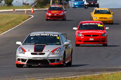 3;21-March-2010;Australia;Morgan-Park-Raceway;Production-Cars;QLD;Queensland;Sean-Soole;Toyota-Celica-ZR;Warwick;auto;motorsport;racing;super-telephoto