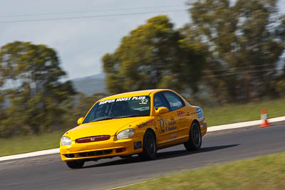 32;21-March-2010;Australia;Hyundai-Sonata;James-Flanagan;Morgan-Park-Raceway;Production-Cars;QLD;Queensland;Warwick;auto;motorsport;racing;super-telephoto