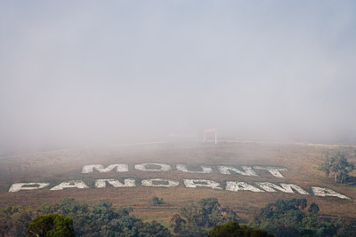 2-April-2010;Australia;Bathurst;FOSC;Festival-of-Sporting-Cars;Mt-Panorama;NSW;New-South-Wales;atmosphere;auto;fog;motorsport;racing;scenery;super-telephoto