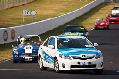 2-April-2010;Australia;Bathurst;FOSC;Festival-of-Sporting-Cars;Mt-Panorama;NSW;New-South-Wales;Toyota-Camry-Hybrid;auto;motorsport;officials;racing;super-telephoto