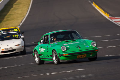 3;1977-Porsche-911-Carrera-3;2-April-2010;Australia;Bathurst;FOSC;Festival-of-Sporting-Cars;JZM620;John-Ireland;Marque-Sports;Mt-Panorama;NSW;New-South-Wales;auto;motorsport;racing;super-telephoto
