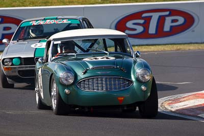 34;1959-Austin-Healey-3000;2-April-2010;Australia;Bathurst;Brian-Duffy;FOSC;Festival-of-Sporting-Cars;Historic-Sports-Cars;Mt-Panorama;NSW;New-South-Wales;auto;classic;motorsport;racing;super-telephoto;vintage