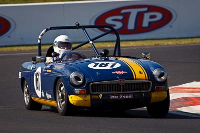 161;1963-MGB;2-April-2010;Australia;Bathurst;CH7492;FOSC;Festival-of-Sporting-Cars;Historic-Sports-Cars;Mt-Panorama;NSW;New-South-Wales;Peter-Rose;auto;classic;motorsport;racing;super-telephoto;vintage