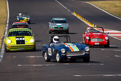 43;1966-Austin-Healey-Sprite;2-April-2010;Australia;Bathurst;Don-Bartley;FOSC;Festival-of-Sporting-Cars;Historic-Sports-Cars;Mt-Panorama;NSW;New-South-Wales;auto;classic;motorsport;racing;super-telephoto;vintage