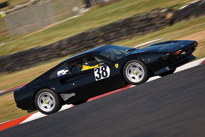 38;1976-Ferrari-308GTB;2-April-2010;Australia;Bathurst;FOSC;Festival-of-Sporting-Cars;Historic-Sports-Cars;Mt-Panorama;NSW;New-South-Wales;Steve-Dunn;auto;classic;motorsport;racing;super-telephoto;vintage