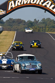 2;1959-Austin-Healey-3000;2-April-2010;Australia;Bathurst;FOSC;Festival-of-Sporting-Cars;John-Rowe;Marque-Sports;Mt-Panorama;NSW;New-South-Wales;auto;motorsport;racing;super-telephoto