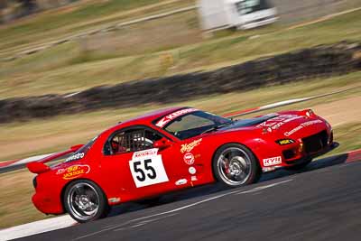 55;1993-Mazda-RX‒7;2-April-2010;Australia;Bathurst;FOSC;Festival-of-Sporting-Cars;Marque-Sports;Mt-Panorama;NSW;New-South-Wales;Sam-Silvestro;auto;motorsport;racing;super-telephoto