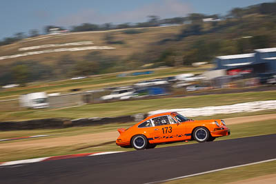 173;1973-Porsche-911-Carrera;2-April-2010;APH32S;Australia;Bathurst;FOSC;Festival-of-Sporting-Cars;Marque-Sports;Mt-Panorama;NSW;New-South-Wales;Rob-Russell;auto;motion-blur;motorsport;racing;telephoto