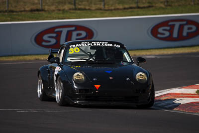30;1966-Porsche-993-GT2;2-April-2010;Australia;Bathurst;FOSC;Festival-of-Sporting-Cars;Grant-Hanslow;Marque-Sports;Mt-Panorama;NSW;New-South-Wales;auto;motorsport;racing;super-telephoto