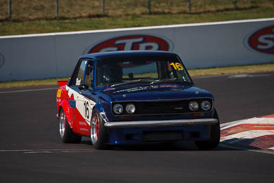 16;1970-Datsun-1600;2-April-2010;Australia;Bathurst;FOSC;Festival-of-Sporting-Cars;Improved-Production;Mark-Short;Mt-Panorama;NSW;New-South-Wales;auto;motorsport;racing;super-telephoto