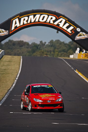 206;2-April-2010;2004-Peugeot-206-GTi;Australia;Bathurst;Carly-Black;FOSC;Festival-of-Sporting-Cars;Improved-Production;Mt-Panorama;NSW;New-South-Wales;auto;motorsport;racing;super-telephoto