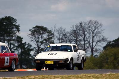 191;1977-Triumph-TR7-Coupe;2-April-2010;Australia;Bathurst;Bob-Saunders;FOSC;Festival-of-Sporting-Cars;Mt-Panorama;NSW;New-South-Wales;Regularity;WEJ383;auto;motorsport;racing;super-telephoto