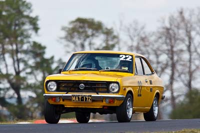 22;1971-Datsun-1200-Coupe;2-April-2010;Australia;Bathurst;FOSC;Festival-of-Sporting-Cars;MAT172;Matt-Campbell;Mt-Panorama;NSW;New-South-Wales;Regularity;auto;motorsport;racing;super-telephoto