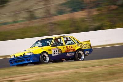 44;1988-Holden-Commodore-VL;2-April-2010;Australia;Bathurst;FOSC;Festival-of-Sporting-Cars;Mark-Taylor;Mt-Panorama;NSW;New-South-Wales;auto;motion-blur;motorsport;racing;super-telephoto