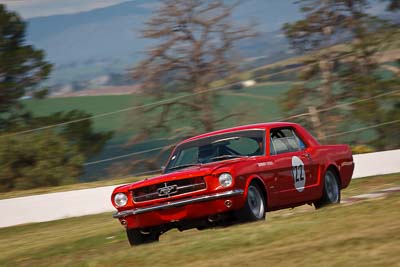122;1964-Ford-Mustang;2-April-2010;Australia;Bathurst;Bill-Trengrove;FOSC;Festival-of-Sporting-Cars;Historic-Touring-Cars;Mt-Panorama;NSW;New-South-Wales;auto;classic;motorsport;racing;super-telephoto;vintage