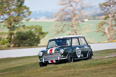 65;1964-Morris-Cooper-S;2-April-2010;Australia;Bathurst;Ben-Tebbutt;FOSC;Festival-of-Sporting-Cars;Historic-Touring-Cars;Mt-Panorama;NSW;New-South-Wales;auto;classic;motorsport;racing;super-telephoto;vintage