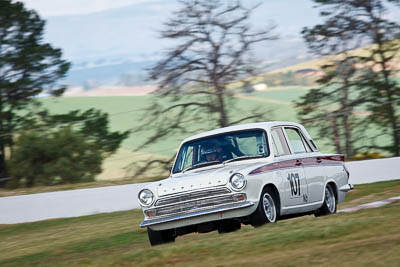 107;1964-Ford-Cortina-GT;2-April-2010;Australia;Bathurst;FOSC;Festival-of-Sporting-Cars;Historic-Touring-Cars;Kerry-Hughes;Mt-Panorama;NSW;New-South-Wales;auto;classic;motorsport;racing;super-telephoto;vintage