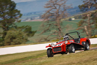 60;1975-Lotus-Seven-S4;2-April-2010;Australia;Bathurst;FOSC;Festival-of-Sporting-Cars;Historic-Sports-Cars;Michael-Byrne;Mt-Panorama;NSW;New-South-Wales;auto;classic;motorsport;racing;super-telephoto;vintage