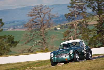 34;1959-Austin-Healey-3000;2-April-2010;Australia;Bathurst;Brian-Duffy;FOSC;Festival-of-Sporting-Cars;Historic-Sports-Cars;Mt-Panorama;NSW;New-South-Wales;auto;classic;motorsport;racing;super-telephoto;vintage