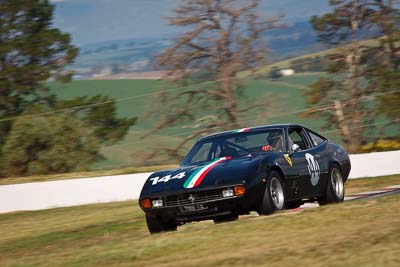 144;1971-Ferrari-365-GTC4;2-April-2010;Australia;Bathurst;FOSC;Festival-of-Sporting-Cars;Historic-Sports-Cars;Mt-Panorama;NSW;New-South-Wales;TBB12;Trevor-Bassett;auto;classic;motorsport;racing;super-telephoto;vintage