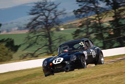 12;1969-Jaguar-E-Type-S3-V12;2-April-2010;Australia;Bathurst;FOSC;Festival-of-Sporting-Cars;Jac-Cousin;Marque-Sports;Mt-Panorama;NSW;New-South-Wales;auto;motorsport;racing;super-telephoto