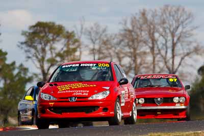 206;2-April-2010;2004-Peugeot-206-GTi;Australia;Bathurst;Carly-Black;FOSC;Festival-of-Sporting-Cars;Improved-Production;Mt-Panorama;NSW;New-South-Wales;auto;motorsport;racing;super-telephoto