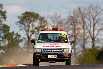 2-April-2010;Australia;Bathurst;FOSC;Festival-of-Sporting-Cars;Mt-Panorama;NSW;New-South-Wales;Toyota-Hilux;auto;motorsport;officials;racing;super-telephoto