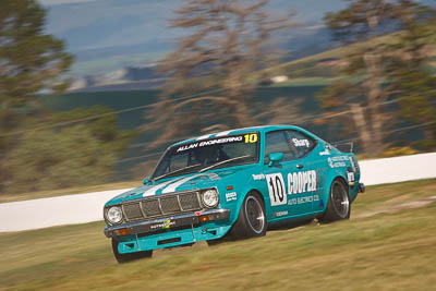 10;1976-Toyota-Corolla;2-April-2010;Australia;Bathurst;Clint-Sharp;FOSC;Festival-of-Sporting-Cars;Improved-Production;Mt-Panorama;NSW;New-South-Wales;auto;motorsport;racing;super-telephoto