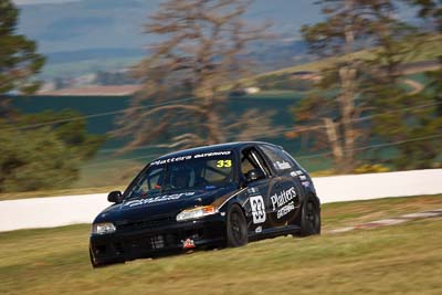 33;1995-Honda-Civic;2-April-2010;Australia;Bathurst;FOSC;Festival-of-Sporting-Cars;Improved-Production;Mike-Rooke;Mt-Panorama;NSW;New-South-Wales;auto;motorsport;racing;super-telephoto